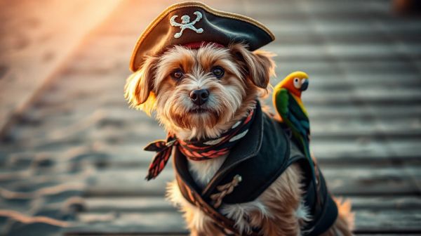 Top 5 déguisements de pirate cool pour chiens en 2023