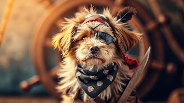 Top 5 déguisements de pirate cool pour chiens en 2023